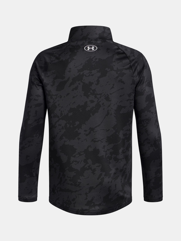 Under Armour Chlapčenské tričko Under Armour UA Tech 2.0 1/2 Zip-BLK