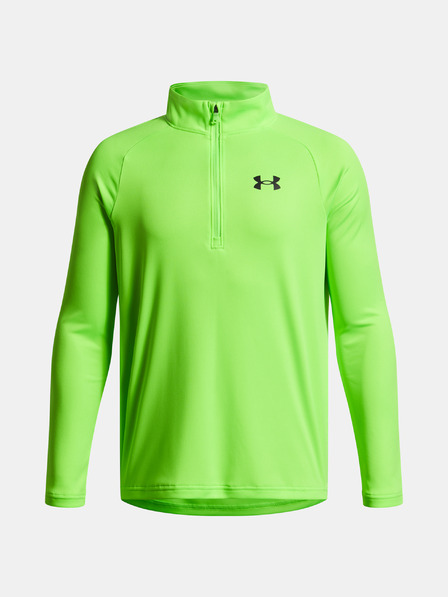 Under Armour Chlapčenské tričko Under Armour UA Tech 2.0 1/2 Zip-GRN