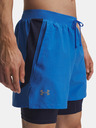 Under Armour Pánske kraťasy Under Armour UA LAUNCH 5'' 2-IN-1 SHORTS-BLU