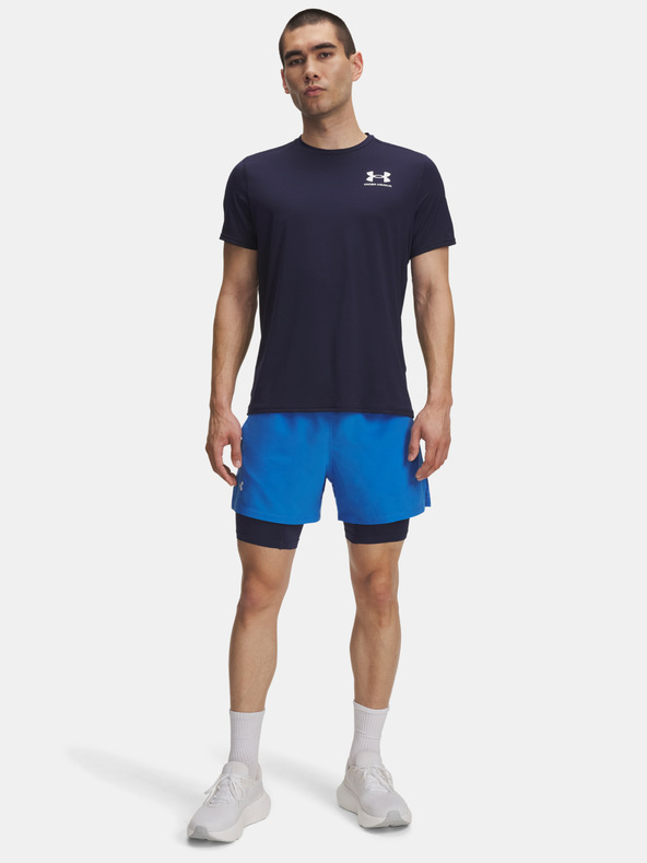 Under Armour Pánske kraťasy Under Armour UA LAUNCH 5'' 2-IN-1 SHORTS-BLU