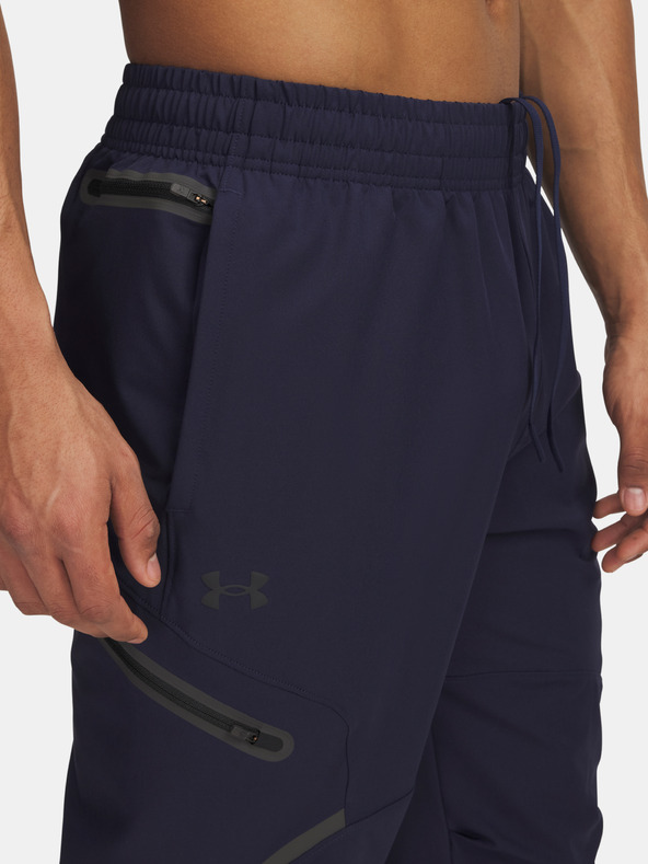 Under Armour Pánske športové nohavice Under Armour UA Unstoppable Cargo Pant-BLU