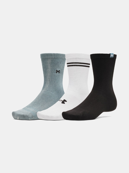 Under Armour Unisexové ponožky Under Armour UA Sportswear Cotton Nv Crew-BLU