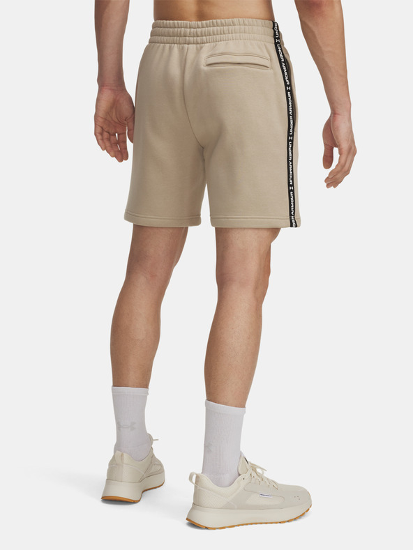 Under Armour Pánske kraťasy Under Armour UA Icon Fleece Short Taping-BRN