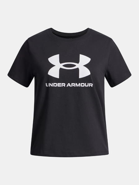 Under Armour Dievčenské tričko Under Armour UA BIG LOGO SS-BLK