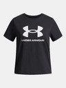 Under Armour Dievčenské tričko Under Armour UA BIG LOGO SS-BLK