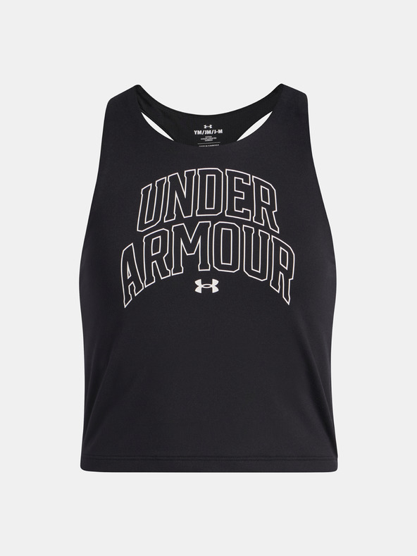 Under Armour Dievčenský top Under Armour UA Motion Branded Tank-BLK