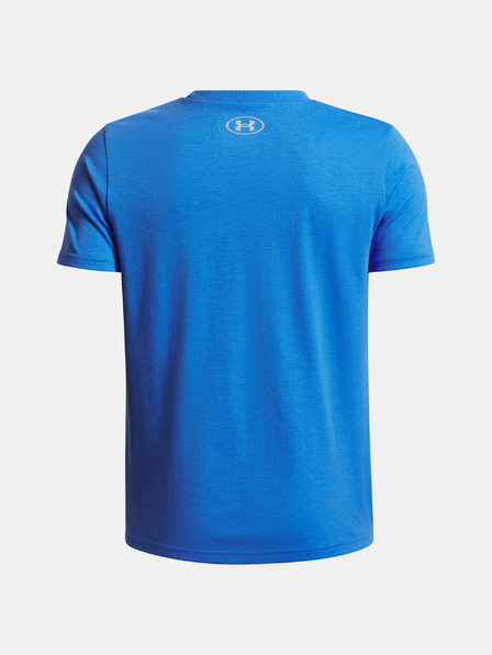 Under Armour Chlapčenské tričko Under Armour UA B LOGO WORDMARK SS-BLU