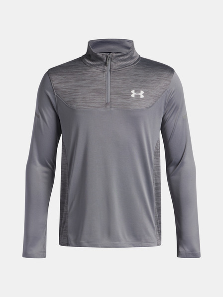 Under Armour Chlapčenské tričko Under Armour UA Tech Utility 1/4 Zip-GRY