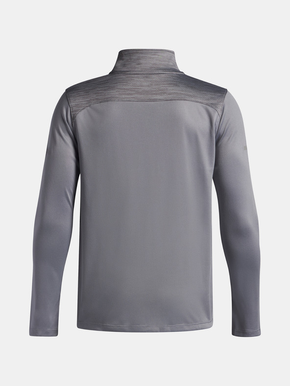 Under Armour Chlapčenské tričko Under Armour UA Tech Utility 1/4 Zip-GRY