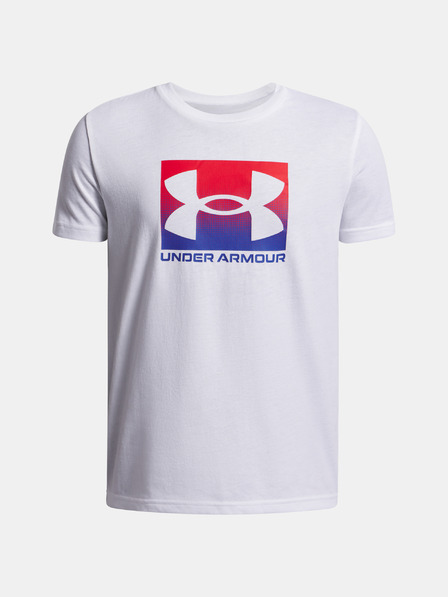 Under Armour Chlapčenské tričko Under Armour UA B BOXED SPORTS UPDATE SS-WHT