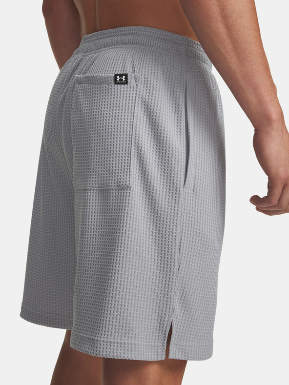 Under Armour Pánske kraťasy Under Armour UA Rival Waffle Short-GRY