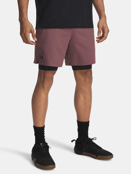 Under Armour Pánske kraťasy Under Armour UA Vanish Woven 2in1 Sts-BRN