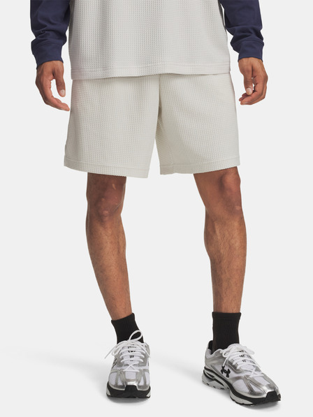 Under Armour Pánske kraťasy Under Armour UA Rival Waffle Short-WHT