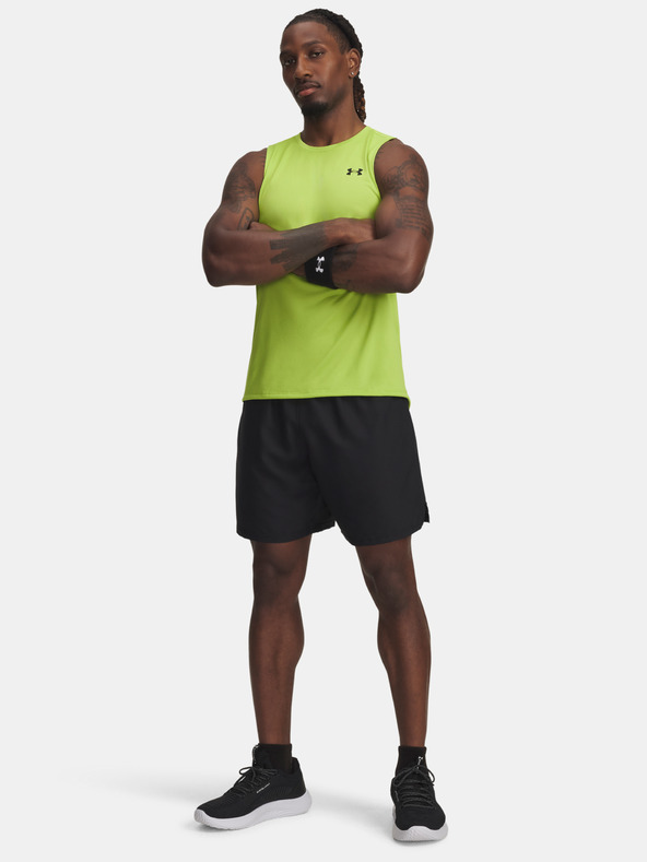 Under Armour Pánske kraťasy Under Armour UA Tech Woven Wordmark Short-BLK