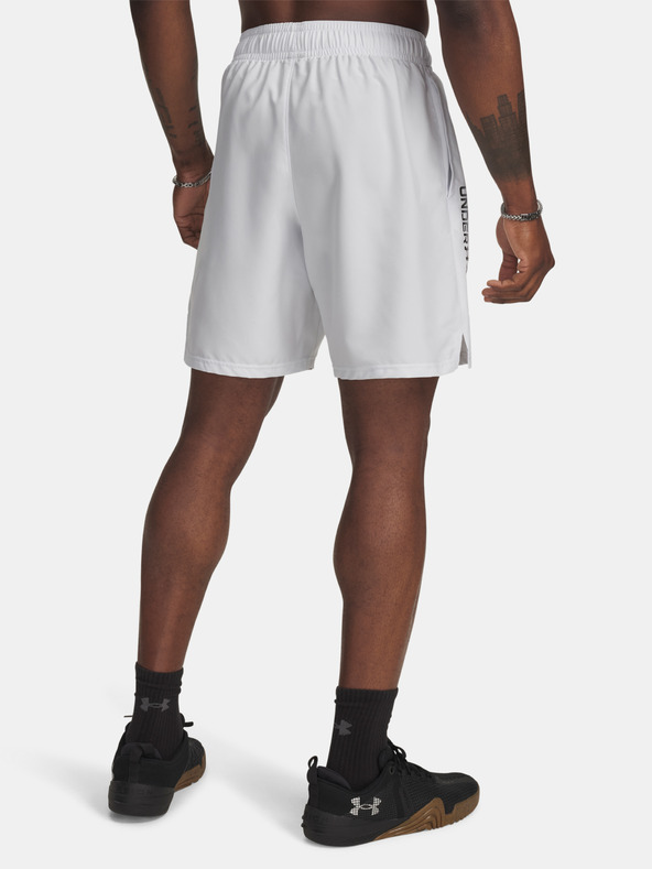 Under Armour Pánske kraťasy Under Armour UA Tech Woven Wordmark Short-GRY