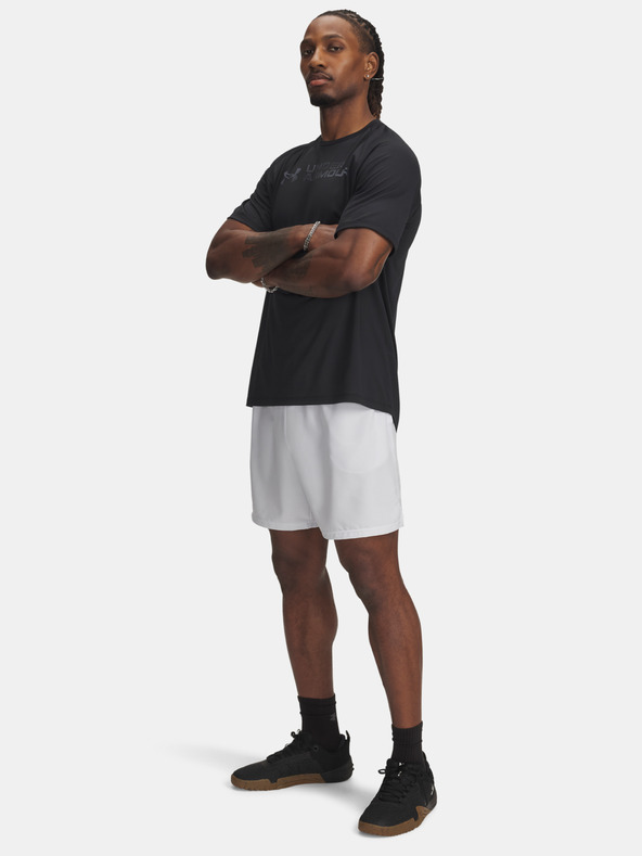 Under Armour Pánske kraťasy Under Armour UA Tech Woven Wordmark Short-GRY