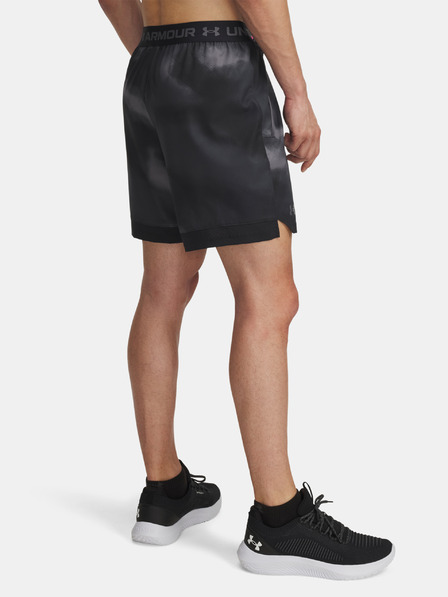 Under Armour Pánske kraťasy Under Armour UA Vanish Woven 6in Prnt Sts-BLK