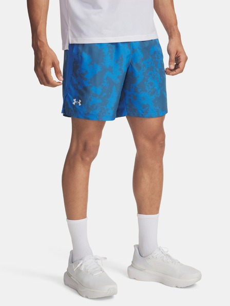 Under Armour Pánske kraťasy Under Armour UA LAUNCH 7" PRINT SHORTS-BLU