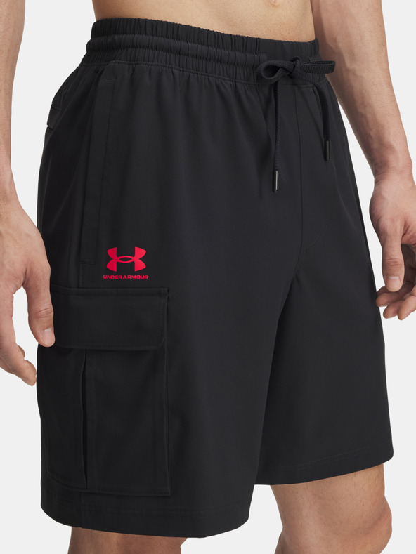 Under Armour Pánske kraťasy Under Armour UA Vibe Woven Cargo Short-BLK