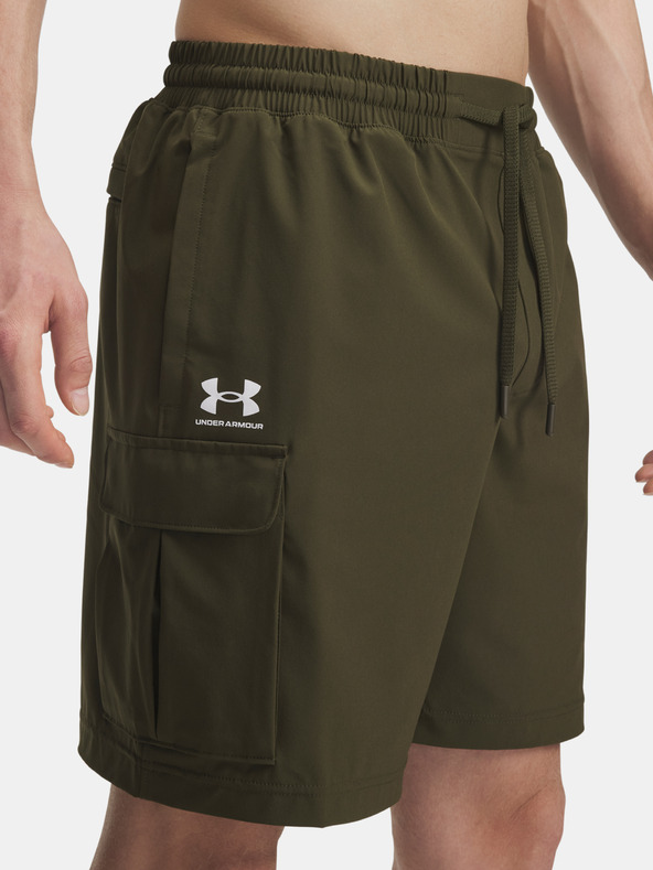 Under Armour Pánske kraťasy Under Armour UA Vibe Woven Cargo Short-GRN