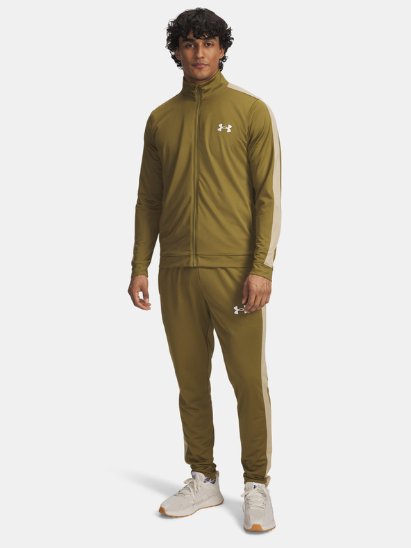 Under Armour Pánska súprava Under Armour UA Rival Knit Track Suit-GRN