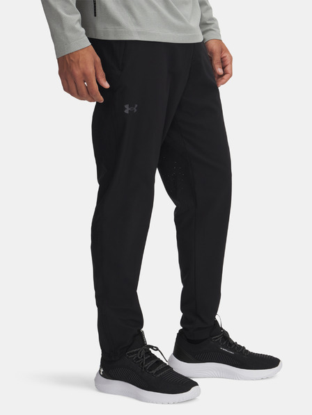 Under Armour Pánske športové nohavice Under Armour Vanish Woven Tapered Pants-BLK