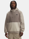 Under Armour Pánska mikina Under Armour UA Icon HW Colorblocked Hdy-BRN