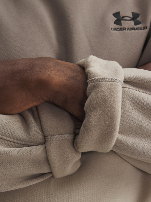 Under Armour Pánska mikina Under Armour UA Icon HW Colorblocked Hdy-BRN