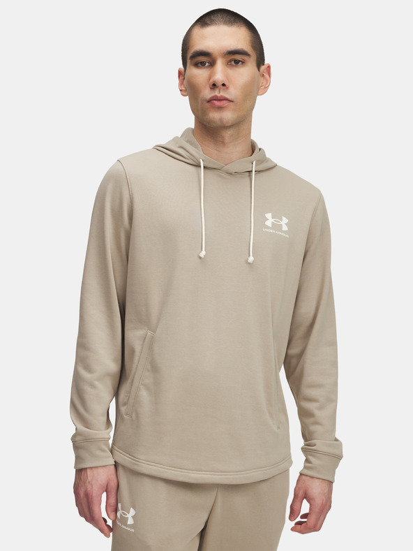 Under Armour Pánska mikina Under Armour UA Rival Terry LC HD-BRN