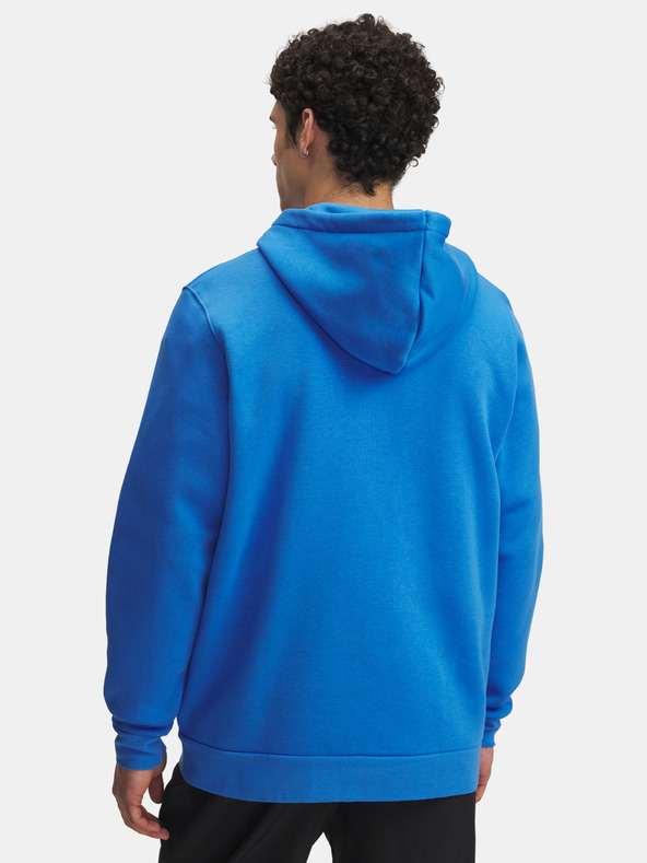 Under Armour Pánska mikina Under Armour UA Icon Fleece FZ Hood-BLU