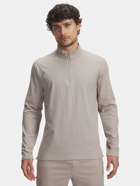 Under Armour Pánske tričko Under Armour UA Meridian 1/4 Zip-BRN