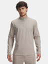 Under Armour Pánske tričko Under Armour UA Meridian 1/4 Zip-BRN
