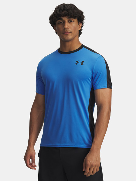 Under Armour Pánske tričko Under Armour UA HG Wordmark SS-BLU