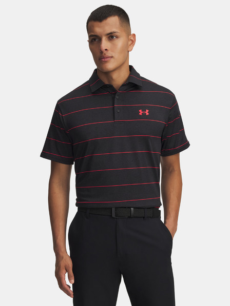 Under Armour Pánske tričko Under Armour UA Playoff 3.0 Stripe Polo-BLK