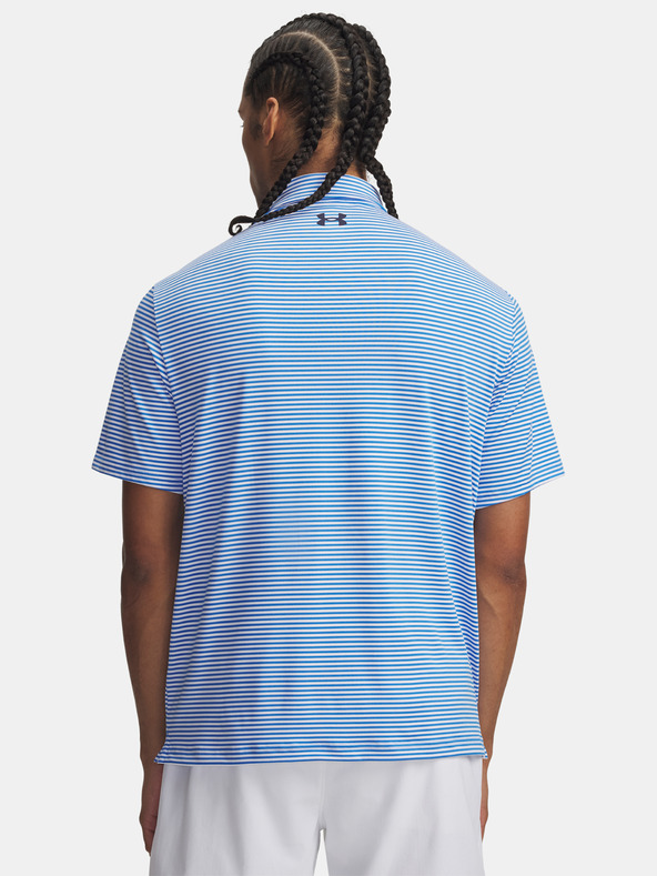 Under Armour Pánske tričko Under Armour UA Playoff 3.0 Stripe Polo-BLU
