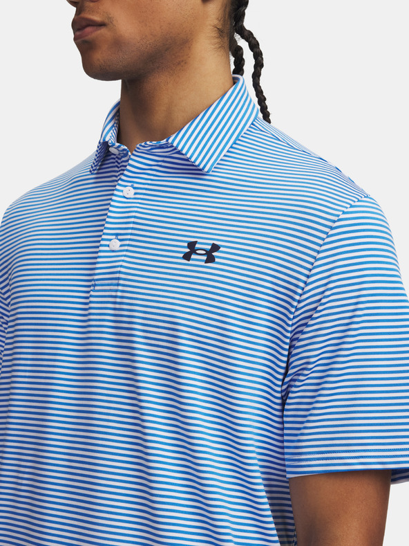 Under Armour Pánske tričko Under Armour UA Playoff 3.0 Stripe Polo-BLU