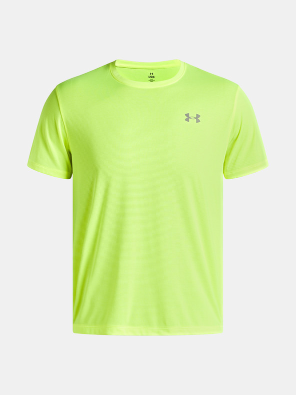 Under Armour Pánske tričko Under Armour UA LAUNCH SHORTSLEEVE-YLW