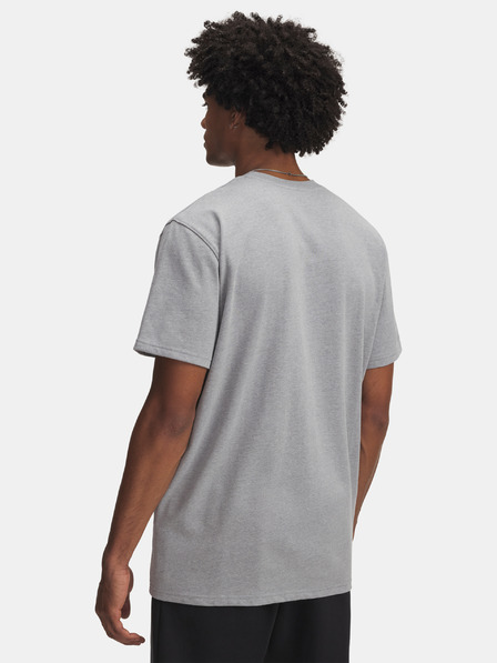 Under Armour Pánske tričko Under Armour Curry Hvyweight Logo Tee-GRY