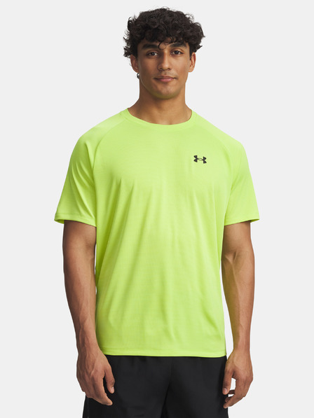 Under Armour Pánske tričko Under Armour UA Tech Textured SS-GRN
