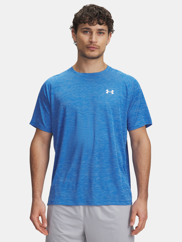 Under Armour Pánske tričko Under Armour UA Tech Textured SS-BLU