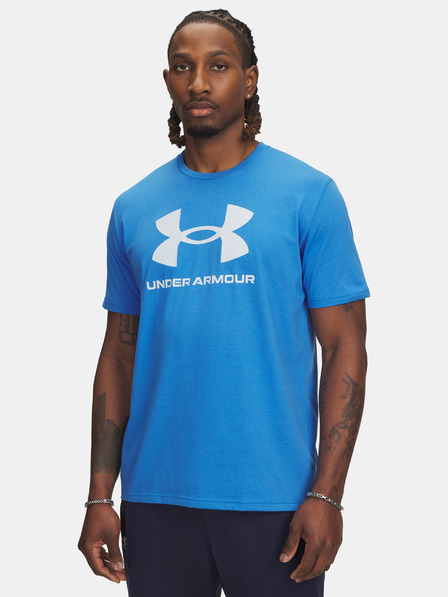 Under Armour Pánske tričko Under Armour UA SPORTSTYLE LOGO UPDATE SS-BLU