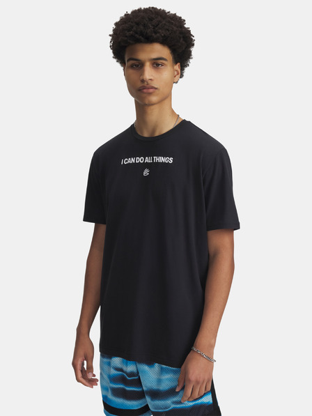 Under Armour Pánske tričko Under Armour Curry Playable Tee 2-BLK