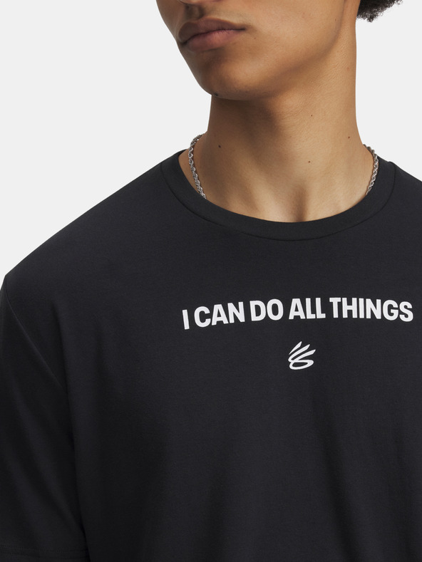 Under Armour Pánske tričko Under Armour Curry Playable Tee 2-BLK