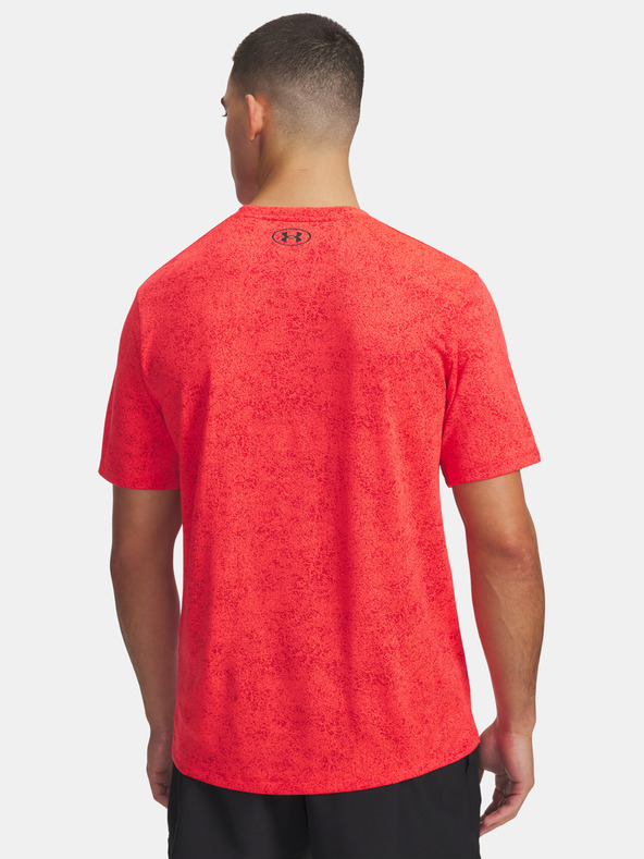 Under Armour Pánske tričko Under Armour UA Tech Tee Pixelate-RED