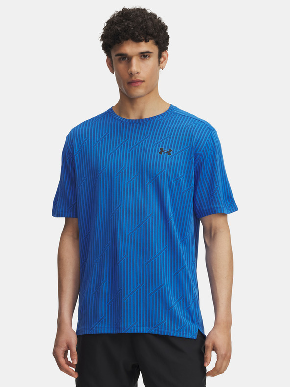 Under Armour Pánske tričko Under Armour UA Tech Vent Jacquard-BLU