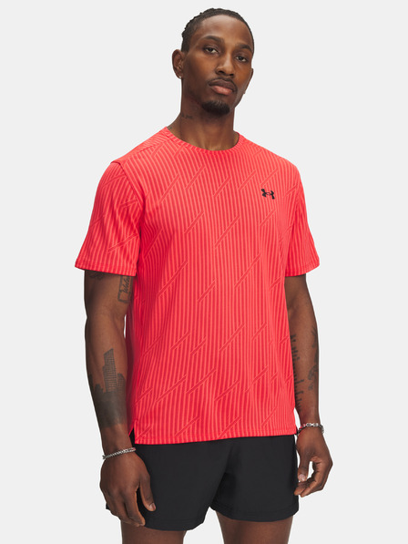 Under Armour Pánske tričko Under Armour UA Tech Vent Jacquard-RED