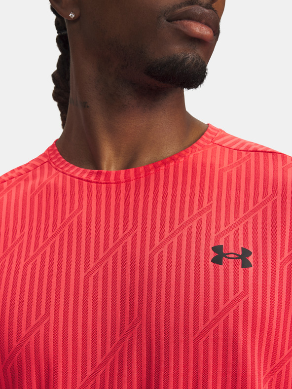 Under Armour Pánske tričko Under Armour UA Tech Vent Jacquard-RED