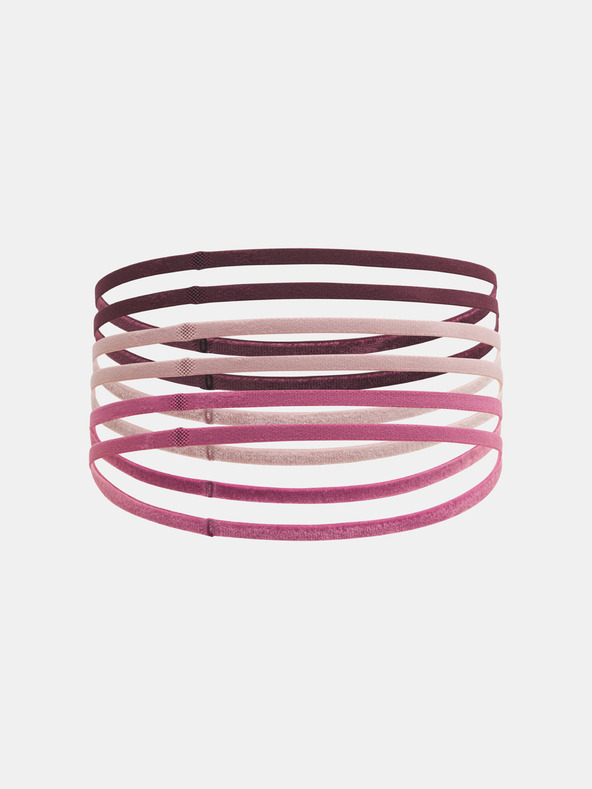 Under Armour Dámske gumičky Under Armour W MINI ELASTIC 6PK-RED