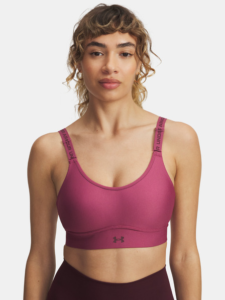 Under Armour Dámska podprsenka Under Armour UA Infinity Mid 2.0 Bra-RED