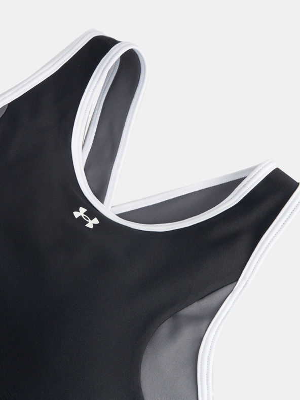 Under Armour Dámska podprsenka Under Armour UA Crossback Mid Open Back-BLK